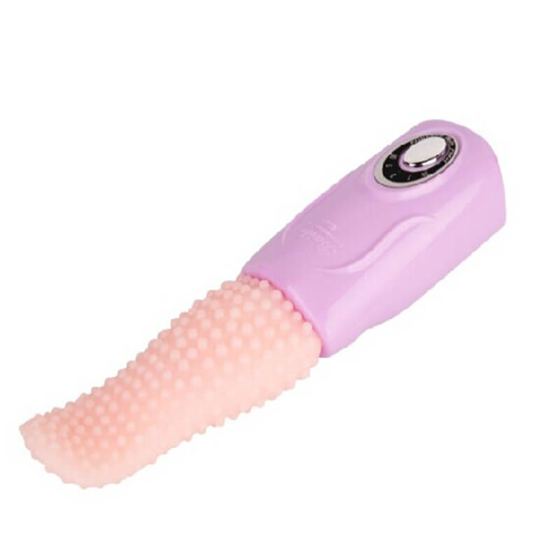 Vibrador Recarregável em Formato de Língua com 3 Velocidades de Movimentos Sobe e Desce - Pretty Love Tongue - 3