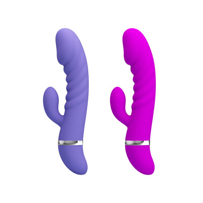 Vibrador Flexível Estimulador de Ponto G e Clítoris em Silicone Ultra Macio com 7 Modos de Vibração - Pretty Love Tracy | 10,5 x 3,8 cm | Disponível em 2 Cores
