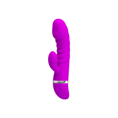 Foto 8 do produto Vibrador Flexível Estimulador de Ponto G e Clítoris em Silicone Ultra Macio com 7 Modos de Vibração - Pretty Love Tracy | 10,5 x 3,8 cm | Disponível em 2 Cores