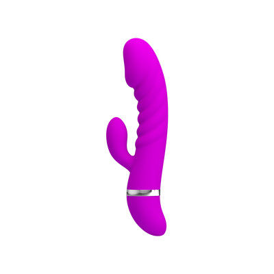 Foto 9 do produto Vibrador Flexível Estimulador de Ponto G e Clítoris em Silicone Ultra Macio com 7 Modos de Vibração - Pretty Love Tracy | 10,5 x 3,8 cm | Disponível em 2 Cores