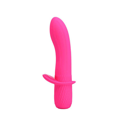 Foto 5 do produto Vibrador Flexível de Ponto G e Estimulador Clítoris com 12 Modos de Vibrações, Recarregável - Pretty Love Troy | 10,5 x 2,8 cm | Disponível em 2 Cores