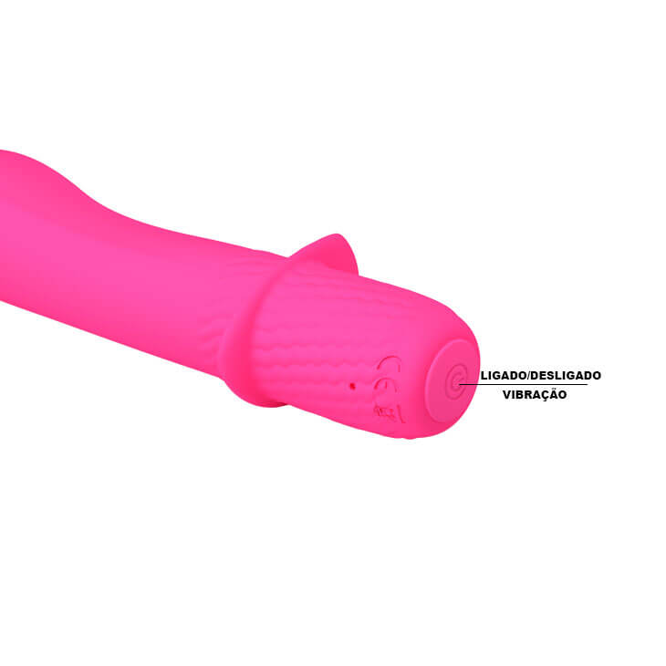 Vibrador Flexível de Ponto G e Estimulador Clítoris com 12 Modos de Vibrações, Recarregável - Pretty Love Troy | 10,5 x 2,8 cm | Disponível em 2 Cores - 7