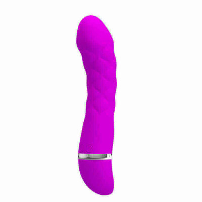 Foto 2 do produto Pretty Love Truda - Vibrador Estimulador de Ponto G em Silicone Super Soft e 7 Modos de Vibrações - 19,5 x 3,5 cm | Cor: Roxo