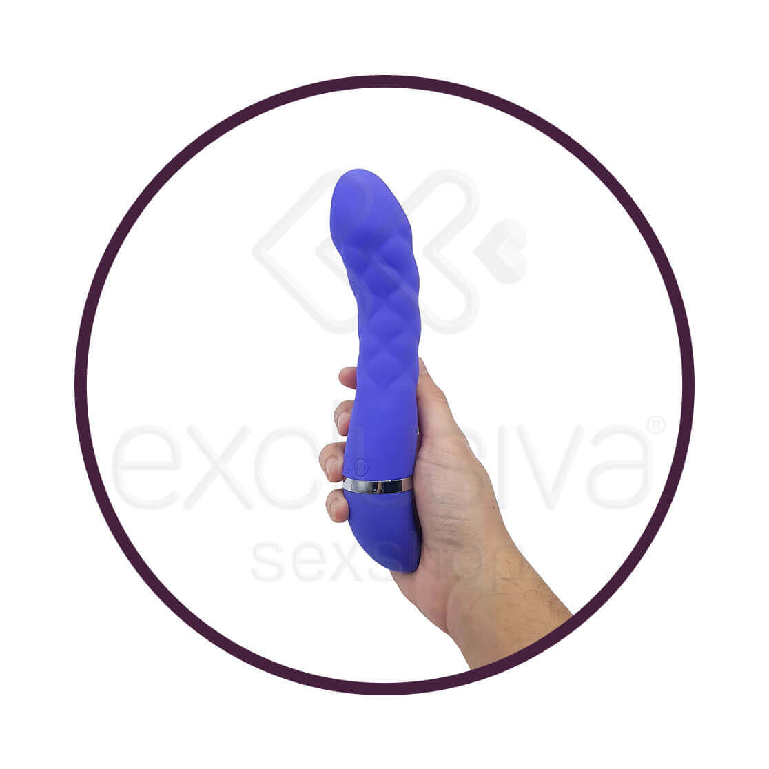 Pretty Love Truda - Vibrador Estimulador de Ponto G em Silicone Super Soft e 7 Modos de Vibrações - 19,5 x 3,5 cm | Cor: Lilás - 5