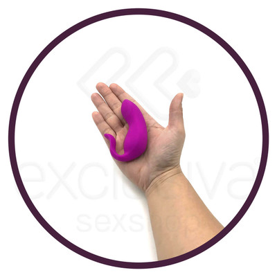 Vibrador para Casal com Estimulador de Ponto G, 12 Modos de Vibração e Controle sem Fio - Pretty Love Tyler - 7,5 x 2,5 cm