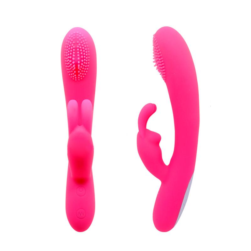 Vibrador Rabbit com 3 Intensidades de Dedilhado, 7 Modos de Vibração, Recarregável e Resistente à Água - Pretty Love | 11 x 3,5 cm - 3