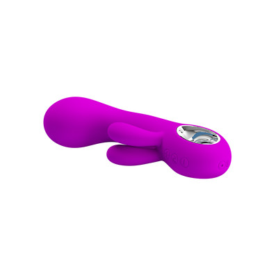 Foto 4 do produto Vibrador Estimulador de Ponto G e Clítoris Recarregável com 7 Modos de Vibração - Pretty Love Valentine | 16,5 x 3,8 cm