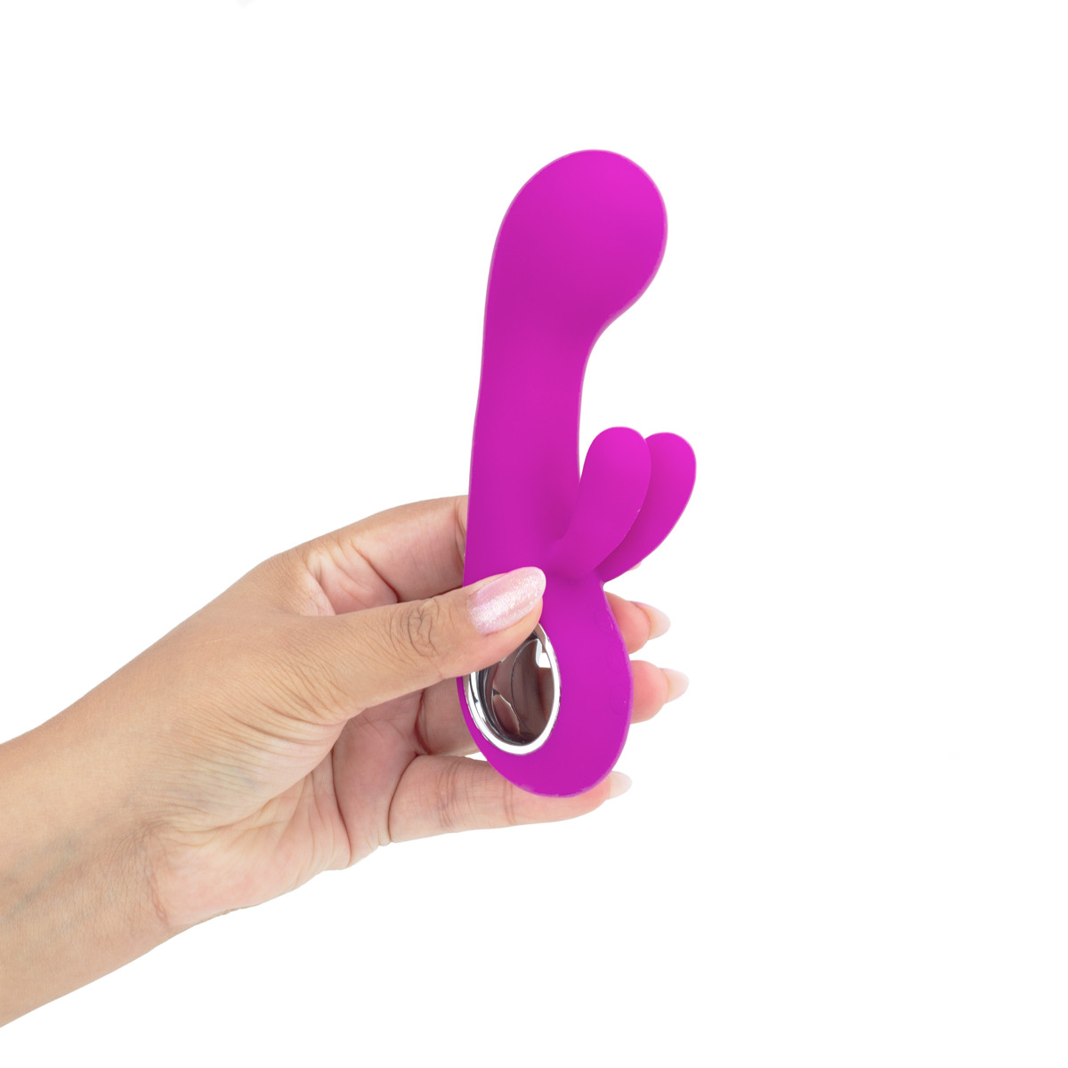 Vibrador Estimulador de Ponto G e Clítoris Recarregável com 7 Modos de Vibração - Pretty Love Valentine | 16,5 x 3,8 cm - 8