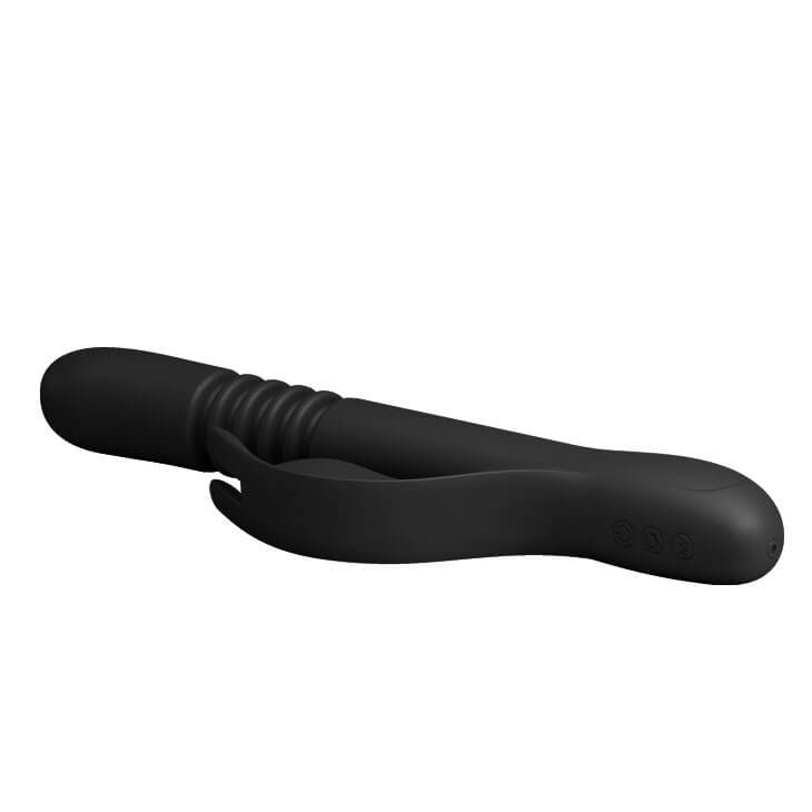 Vibrador Rabbit com 12 Modos de Vibração, 4 Movimentos de Vai e Vem, Rotações e Função Memória - Pretty Love Donahue | 15 x 3,1 cm | Disponível em 2 Cores - 7