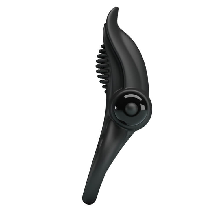 Anel Peniano e Escrotal com Estimulador de Clítoris e 10 Modos de Vibração - Pretty Love Vibrant Penis Ring | 11,8 x 6,4 cm - 3