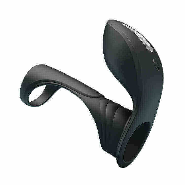 Pretty Love Vibration Penis Sleeve II - Anel Peniano em Silicone com Estimulador de Clítoris Recarregável com 7 Modos de Vibração e Função Memória - 5