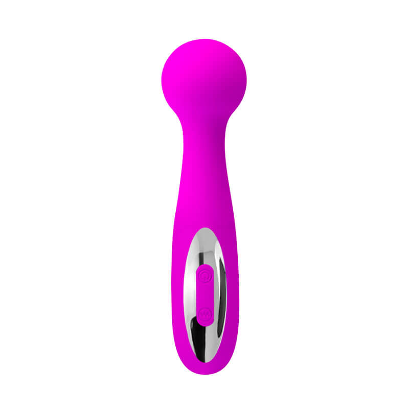 Pretty Love Wade - Vibrador Massageador em Silicone com 12 Modos de Vibração, Função Memória e Carregamento via USB - 14,8 x 3,7 cm - 2
