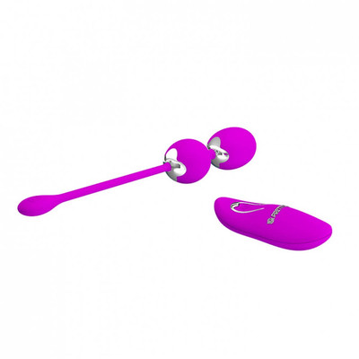 Foto 4 do produto Vibrador para Pompoarismo Recarregável com 12 Modos de Vibração - Pretty Love Willie - 21 x 3,4