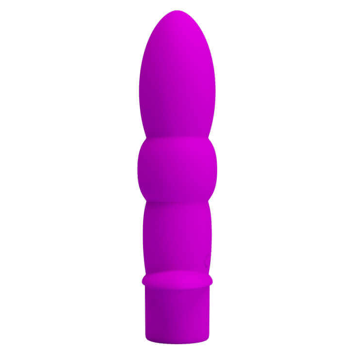 Plug Anal Ondulado em Silicone com 10 Modos de Vibração - Pretty Love Wyatt | 8,8 x 2,8 cm | Disponível em 2 Cores - 7