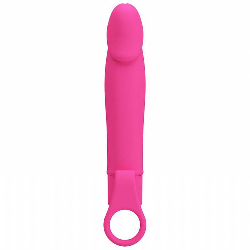 Vibrador Estimulador de Ponto G em Silicone Aveludado e 10 Modos de Vibração - Pretty Love Xiuhcoatl | 13 x 2,6 cm - 2