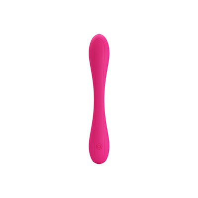 Foto 2 do produto Vibrador Estimulador de Ponto G e Clítoris Recarregável e Dobrável em Silicone com 12 Modos de Vibração - Pretty Love Yedda | 17 x 2,6 cm | Disponível em 2 Cores