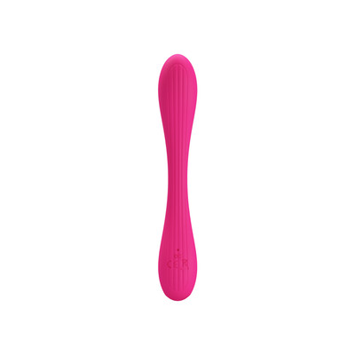 Foto 3 do produto Vibrador Estimulador de Ponto G e Clítoris Recarregável e Dobrável em Silicone com 12 Modos de Vibração - Pretty Love Yedda | 17 x 2,6 cm | Disponível em 2 Cores