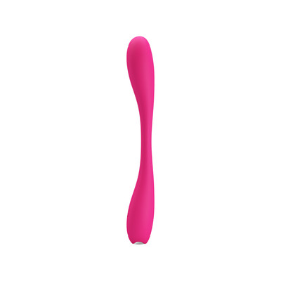 Foto 4 do produto Vibrador Estimulador de Ponto G e Clítoris Recarregável e Dobrável em Silicone com 12 Modos de Vibração - Pretty Love Yedda | 17 x 2,6 cm | Disponível em 2 Cores