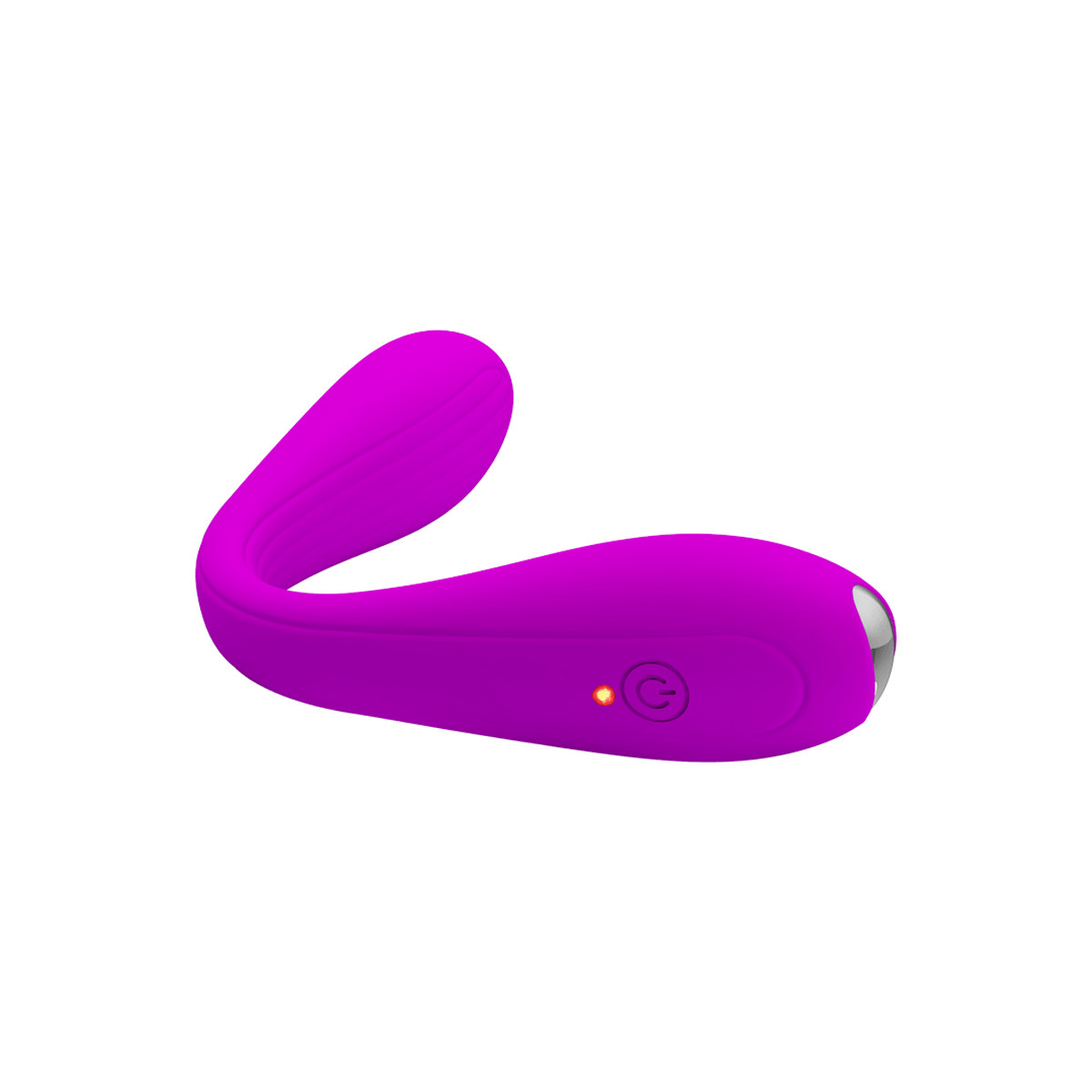 Vibrador Estimulador de Ponto G e Clítoris Recarregável e Dobrável em Silicone com 12 Modos de Vibração - Pretty Love Yedda | 17 x 2,6 cm | Disponível em 2 Cores - 13