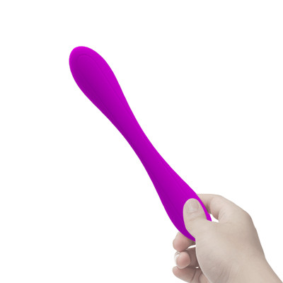 Vibrador Estimulador de Ponto G e Clítoris Recarregável e Dobrável em Silicone com 12 Modos de Vibração - Pretty Love Yedda | 17 x 2,6 cm | Disponível em 2 Cores
