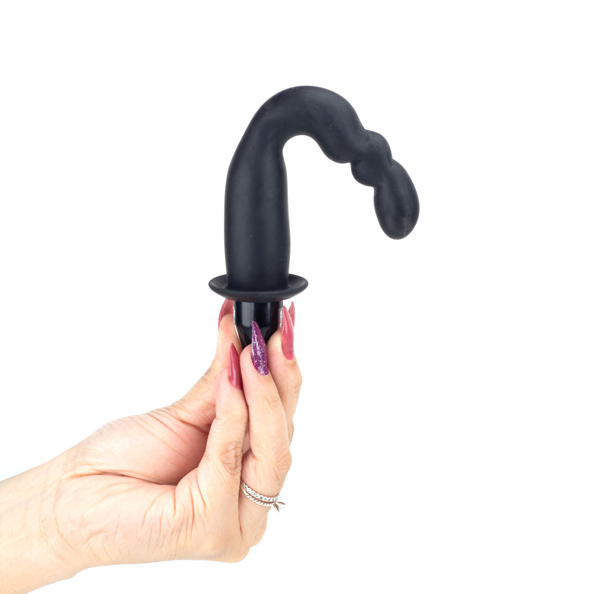 Estimulador de Próstata com 10 Modos de Vibração e Recarregável - Adão &  Eva Prostate Hero | 15,5 x 2,8 cm - 4