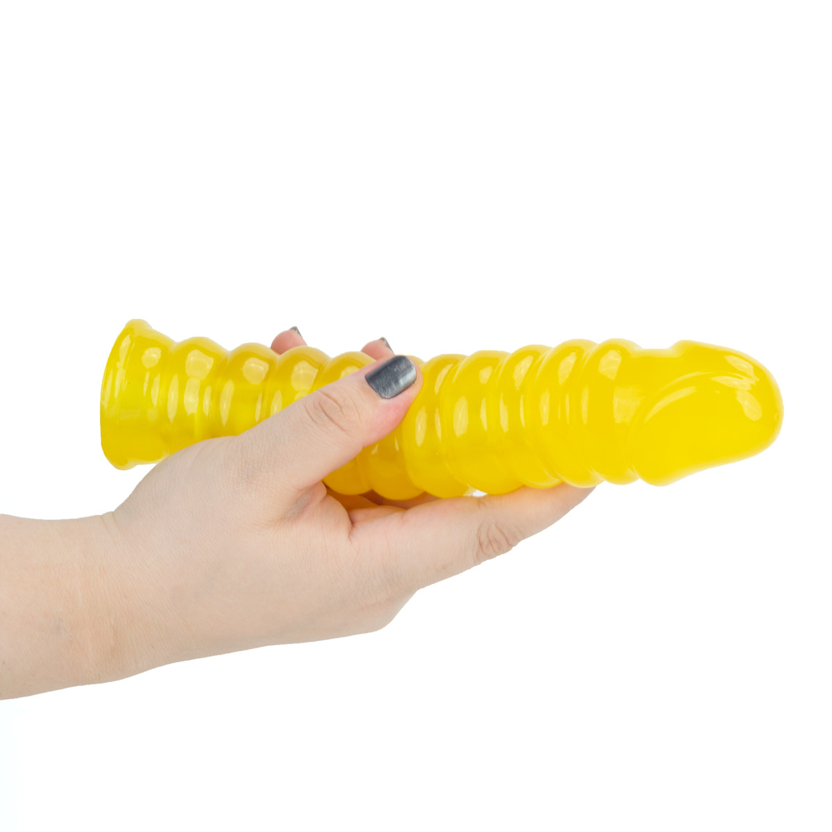 Prótese Articulada em Jelly com Formato de Pênis e Escalonado - Adão&Eva Spin Style | 15 x 3,8 cm | Disponível em 3 Cores - 8