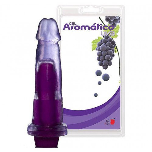 Prótese Peniana Realística em PVC com Glande, Aroma de Uva e Multivelocidade - Adão & Eva | Disponível em 3 Tamanhos - 5