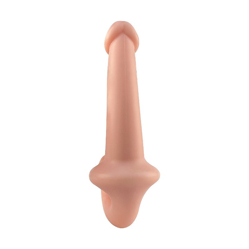 Prótese Dupla Strap On em Silicone com Glande Definida - Big Dildo 2 | Disponível em 2 Cores - 6