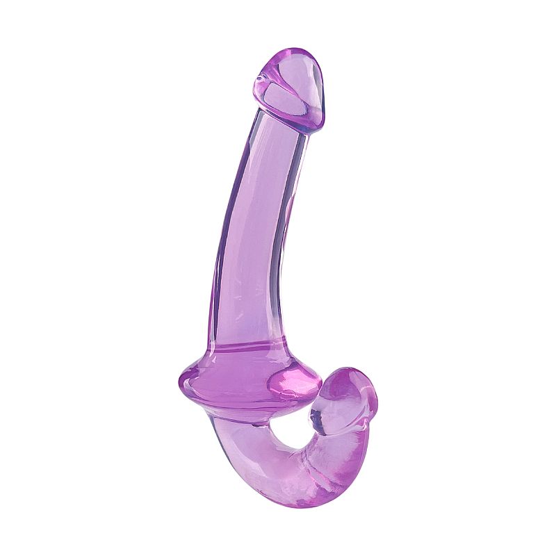 Prótese Dupla Strap On em Silicone com Glande Definida - Big Dildo 2 | Disponível em 2 Cores - 2