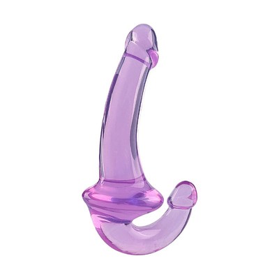 Prótese Dupla Strap On em Silicone com Glande Definida - Big Dildo 2 | Disponível em 2 Cores