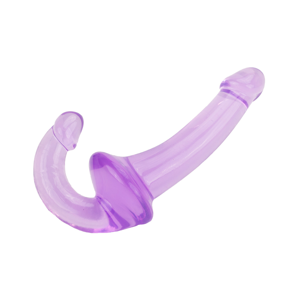 Prótese Dupla Strap On em TPE com Plug Vaginal de Ponto G - Dildo Ultra-Realistic | 12,5 x 3 cm | Disponível em 2 Cores - 2
