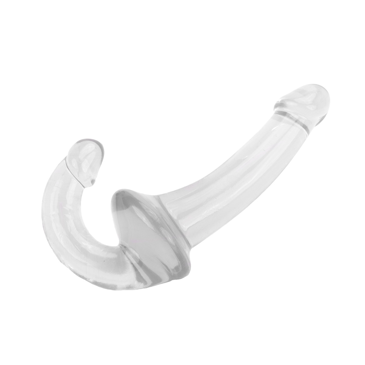 Prótese Dupla Strap On em TPE com Plug Vaginal de Ponto G - Dildo Ultra-Realistic | 12,5 x 3 cm | Disponível em 2 Cores - 9