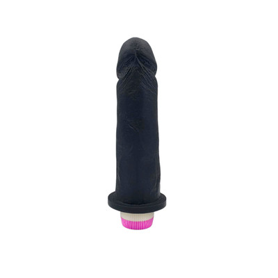Foto 10 do produto Prótese em Forma de Pênis com Veias Salientes, Glande e Vibrador Multivelocidade - Pura Luxúria - 16,5 x 4,3 cm | Disponível em 3 Cores