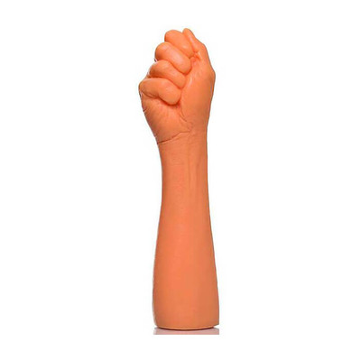 Prótese Realística em Formato de Braço com Punho Fechado em PVC Atóxico - Hand Fist | 35 x 7,8 cm
