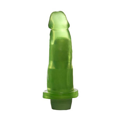 Foto 3 do produto Adão & Eva - Prótese em Formato de Pênis em Gel com Vibrador e Aroma de Hortelã - 12,8 x 4 cm