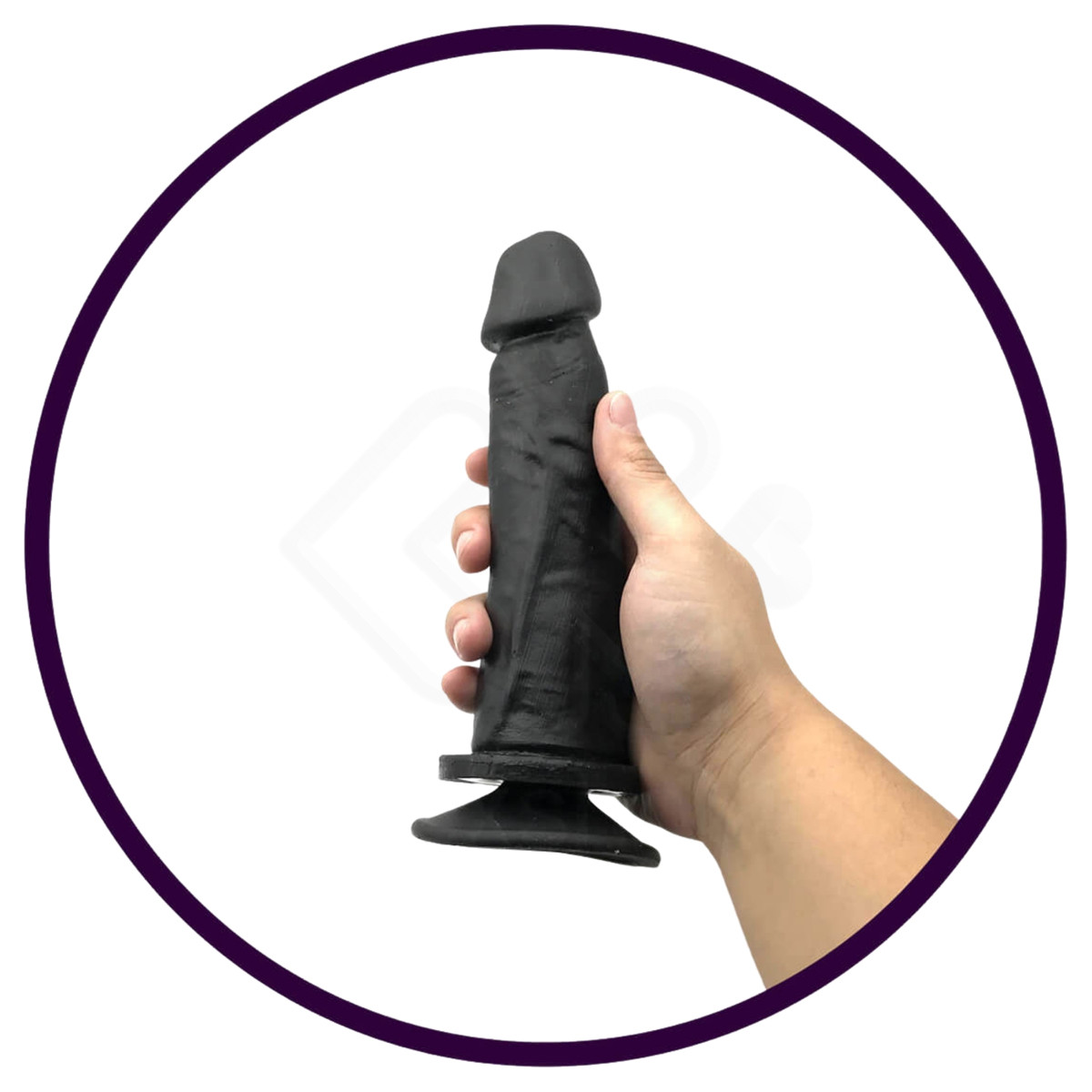 Prótese em Formato de Pênis com Glande Definida e Ventosa - Real Peter | 15,5 x 4 cm | Disponível em 3 cores - 10