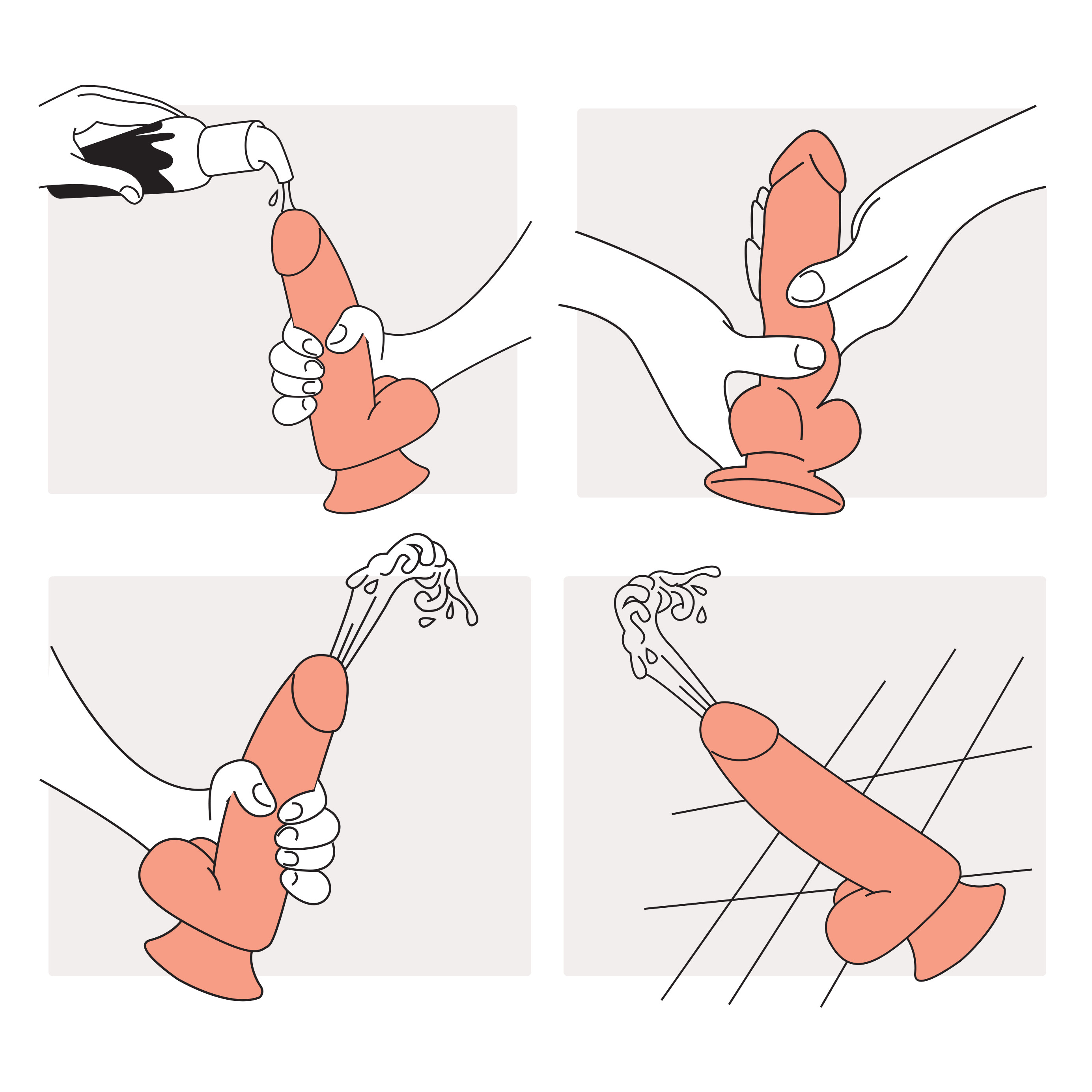 Prótese no Formato de Pênis Realística que Ejacula com Glande Delineada, Ventosa e Escroto - Adão & Eva Splash | 13,3 x 3,5 cm - 4