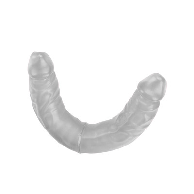 Foto 5 do produto Prótese no Formato de Pênis Realístico em Jelly com Ponta Dupla e Vertebrado - Magic Sexy | 33 x 3,9 cm | Disponível em 7 Cores