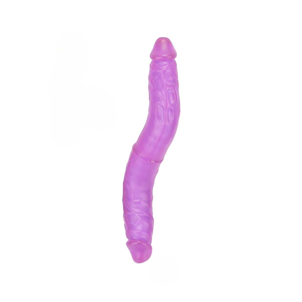 Prótese no Formato de Pênis Realístico em Jelly com Ponta Dupla e Vertebrado - Magic Sexy | 33 x 3,9 cm | Disponível em 7 Cores - 19