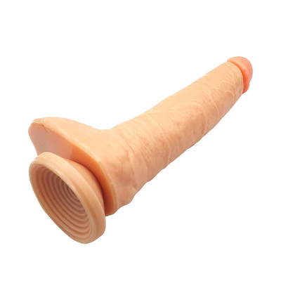 Foto 4 do produto Prótese Gigante em Formato de Pênis Realístico com Escroto, Glande Definida, Veias Salientes e Ventosa - Magic Sexy | 23 x 5,5 cm | Disponível em 3 Cores