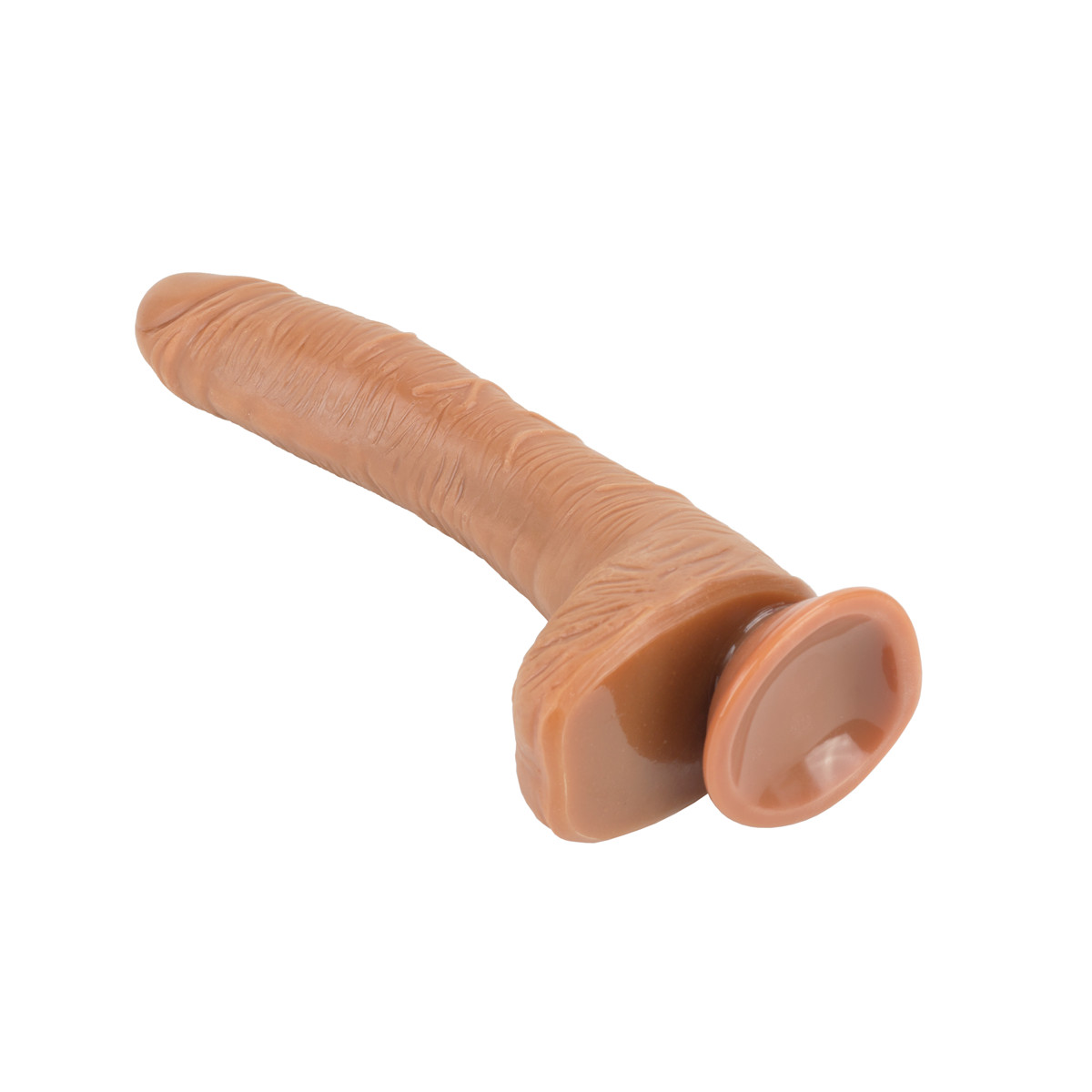 Prótese Peniana Gigante Realística com Veias Super Salientes, Escroto Delineado e Ventosa - LyBaile Beautiful Alex 11" | 21,5 x 5,2 cm | Disponível em 2 Cores - 2