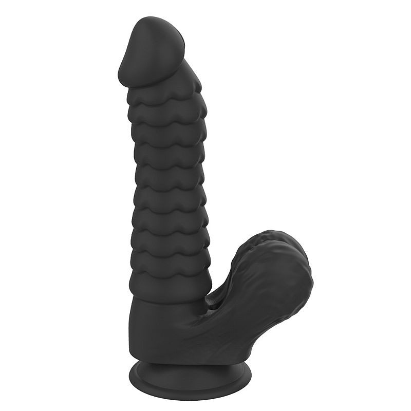 Prótese Peniana em Camadas com Escroto e Ventosa - Si Delon | 16,5 x 3,5 cm - 2