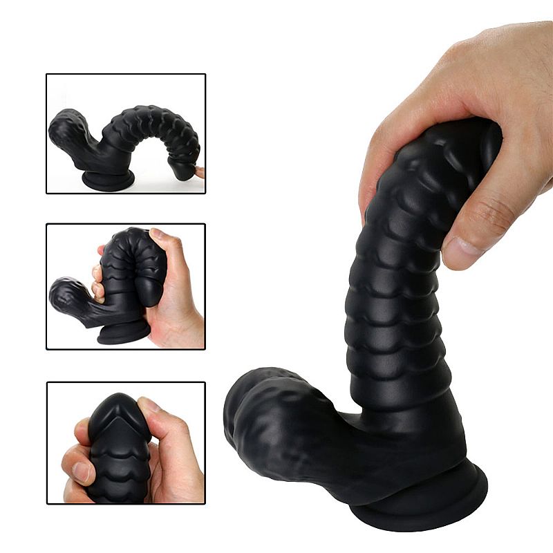 Prótese Peniana em Camadas com Escroto e Ventosa - Si Delon | 16,5 x 3,5 cm - 5