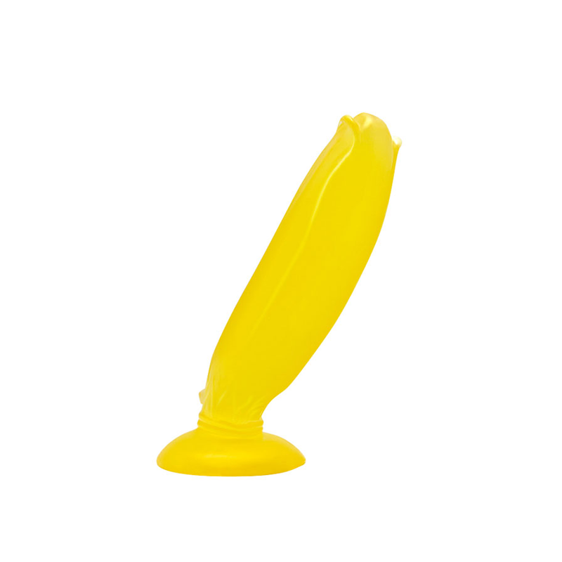 Prótese Peniana no Formato de Banana com Ventosa - Passionate Fruit | 15 x 3,3 cm - 4