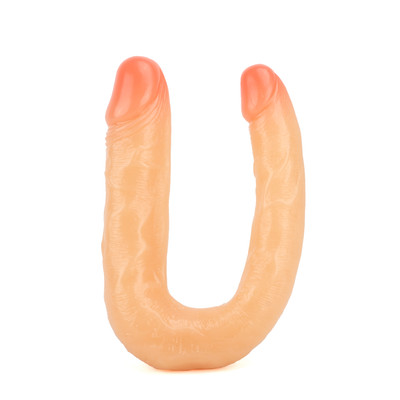 Prótese Peniana Dupla em PVC com Glande Definida, Tamanho Gradual e Veias - Chisa Her-Her Overlap #03 | 37 x 3,3 cm