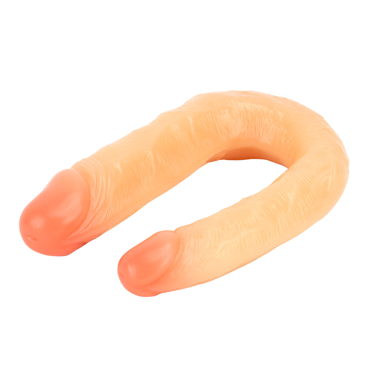 Prótese Peniana Dupla em PVC com Glande Definida, Tamanho Gradual e Veias - Chisa Her-Her Overlap #03 | 37 x 3,3 cm - 2