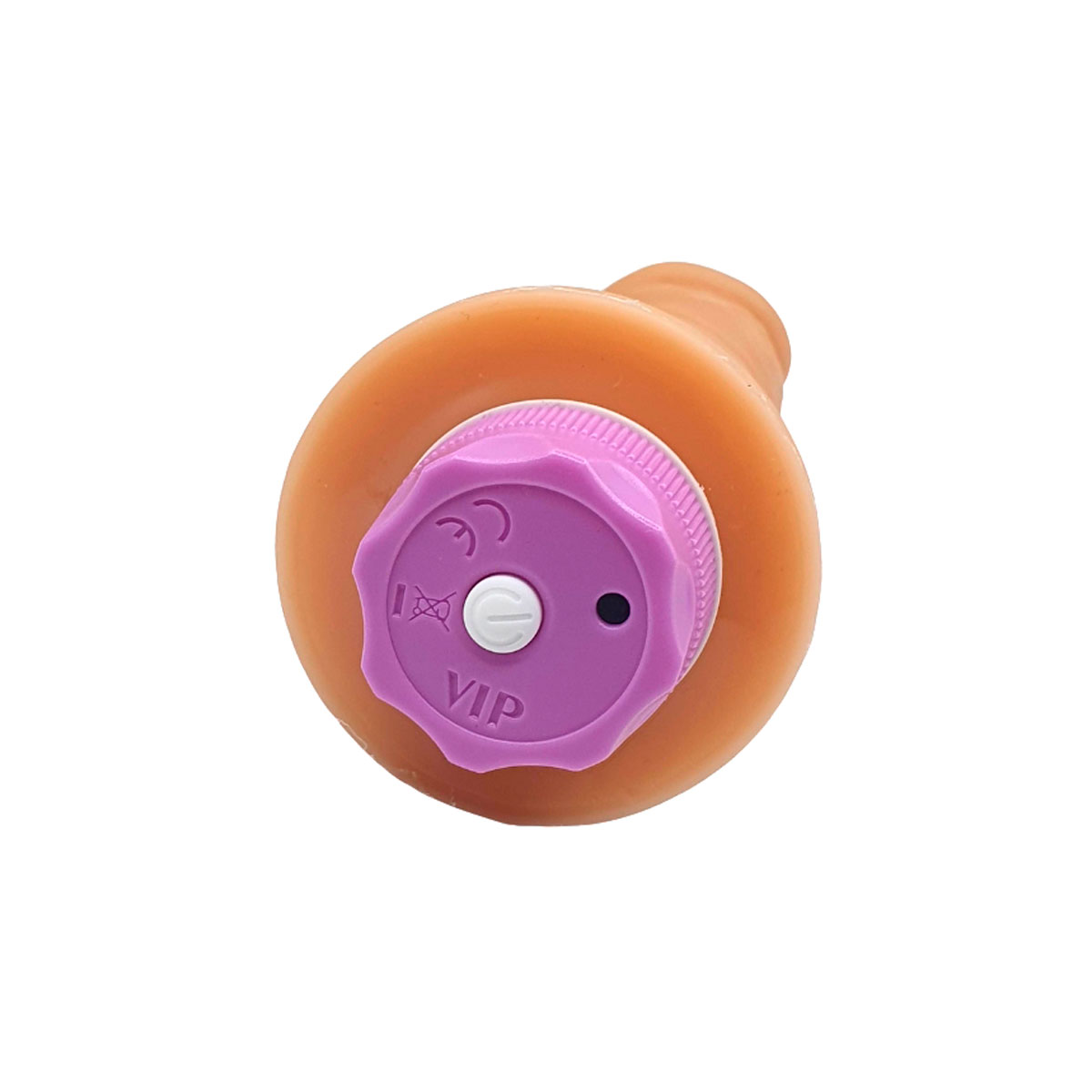 Prótese Peniana no Formato de Pênis Realístico com Glande Definida, Pequenas Veias Salientes e 12 Modos de Vibrações - Sexy Fantasy | 15,5 x 4,9 cm - 3