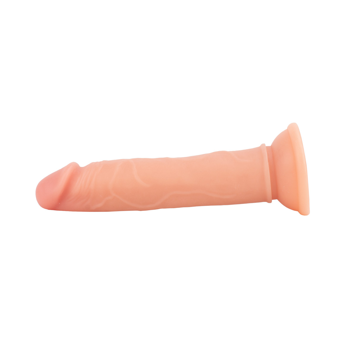 Prótese Peniana em Formato Realístico de Pênis em PVC com Glande, Veias Salientes e Ventosa - SI Froid | 16,5 x 3,6 cm | Disponível em 2 Cores - 4