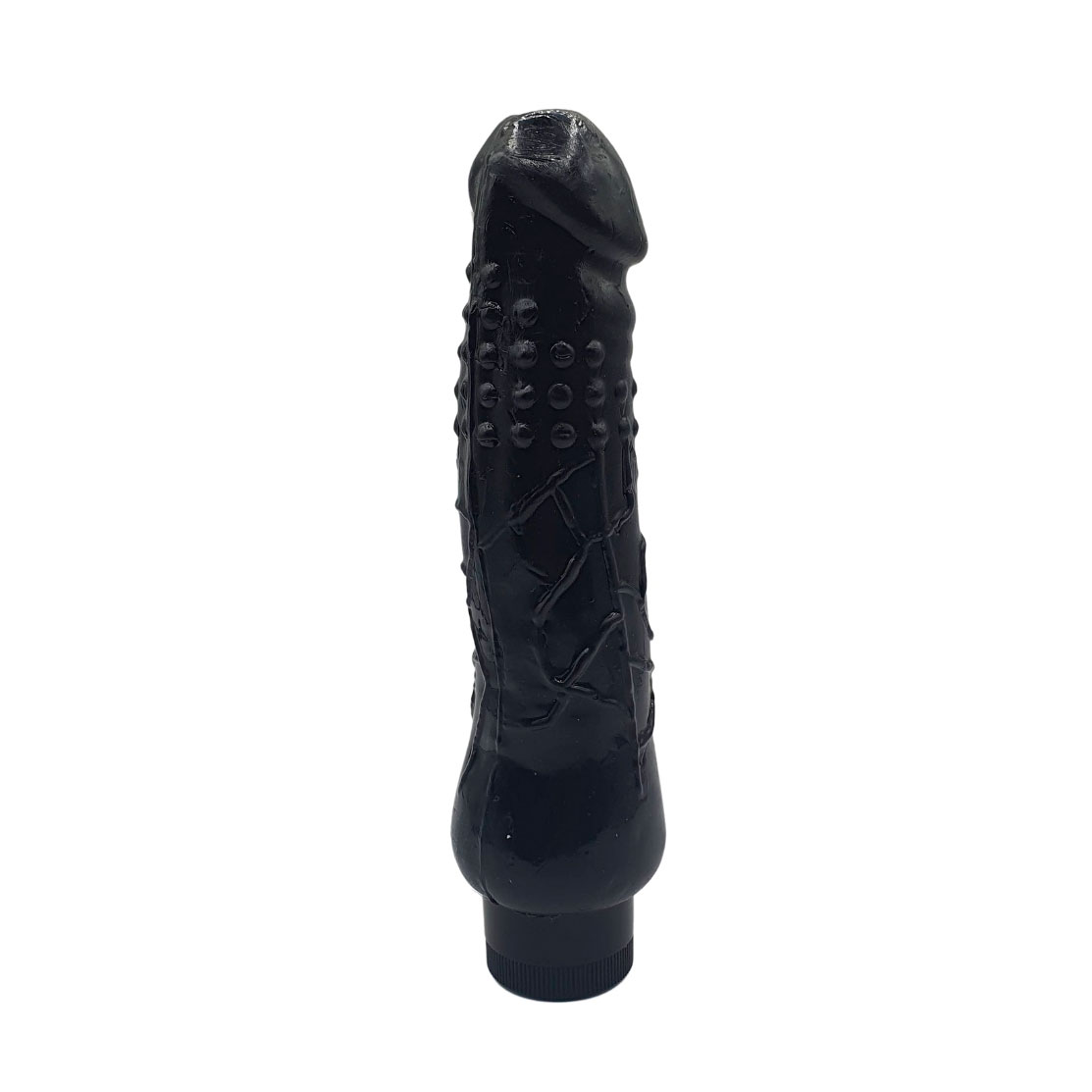 Prótese Peniana com Glande definida, Texturas Massageadoras e Vibração Multivelocidade - Yaffa Real Vibrador | 18 x 3,9 cm | Disponível em 2 Cores - 2