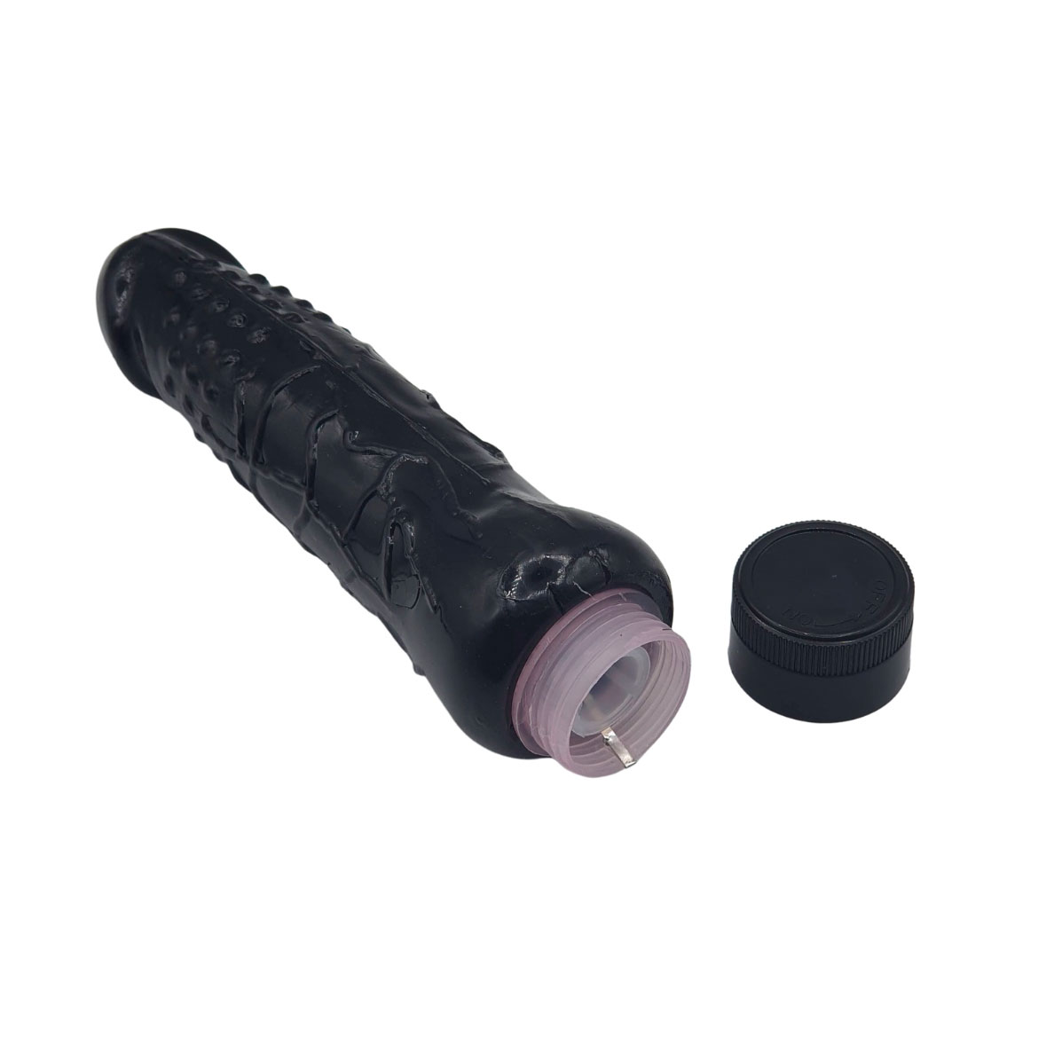 Prótese Peniana com Glande definida, Texturas Massageadoras e Vibração Multivelocidade - Yaffa Real Vibrador | 18 x 3,9 cm | Disponível em 2 Cores - 3